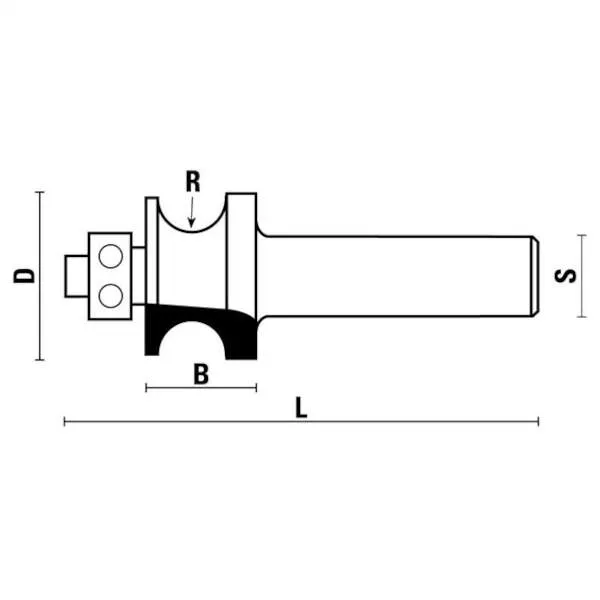 Frese HW a mezzo tondo Z2 E172 - G172