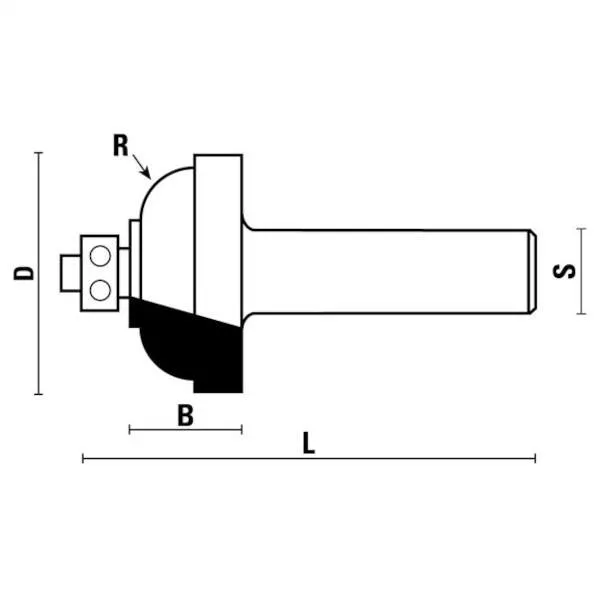 Frese HW a raggio convesso Z2 E140 - G140