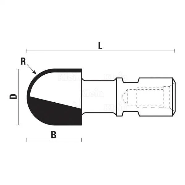 Frese HW a raggio convesso Z2 F112