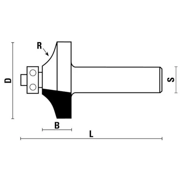 Frese HW a raggio schiacciato Z2 E144 - G144