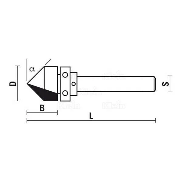 Frese HW a v con cuscinetto superiore Z2 A164 - B164