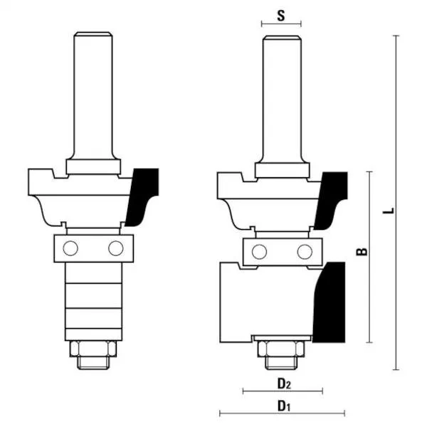Frese HW componibili per finestre Z2 E191 - G191 - C191