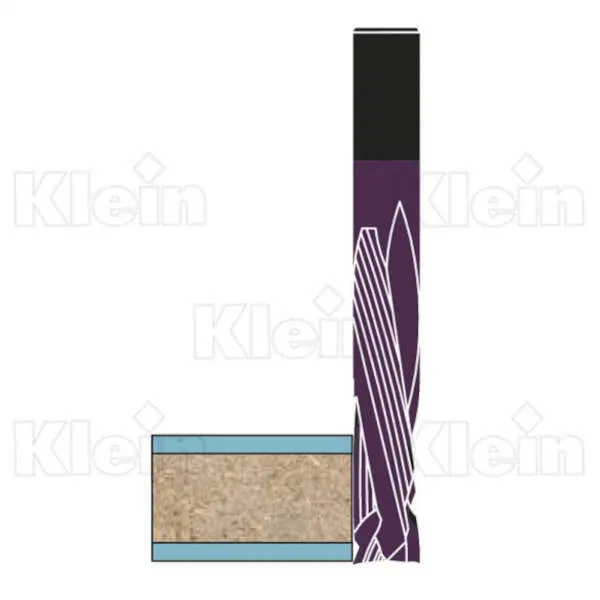 Frese HW integrale a compressione z3+3 ric. KleinDIA T356.KD