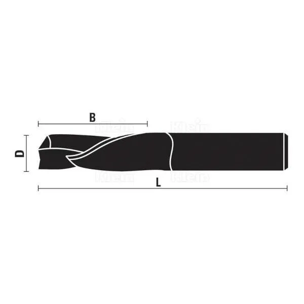 Frese HW integrale a doppia elica z1+1 T155.R