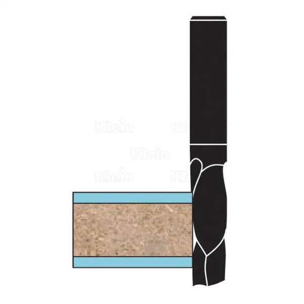 Frese HW integrale a doppia elica z1+1 rot sx T155.L