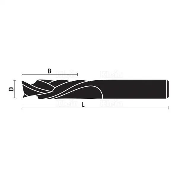 Frese HW integrale a doppia elica z2+2 T156.R