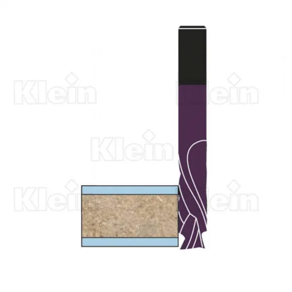 Frese HW integrale a doppia elica z2+2 ric. KleinDIA T156.KD