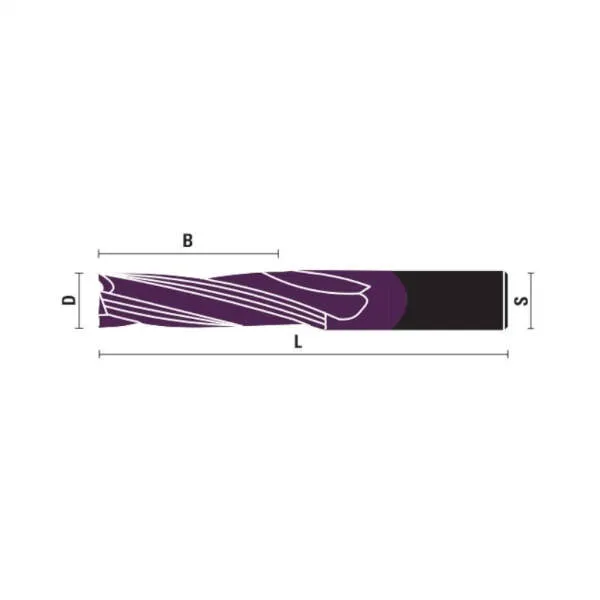 Frese HW integrale elica destra traente z3 T143.RKD