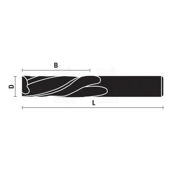 Frese HW integrale elica sinistra spingente z2 T152.R