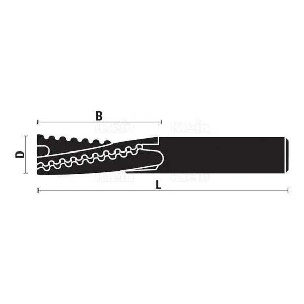 Frese HW integrale elica sinistra spingente z3 T154.R
