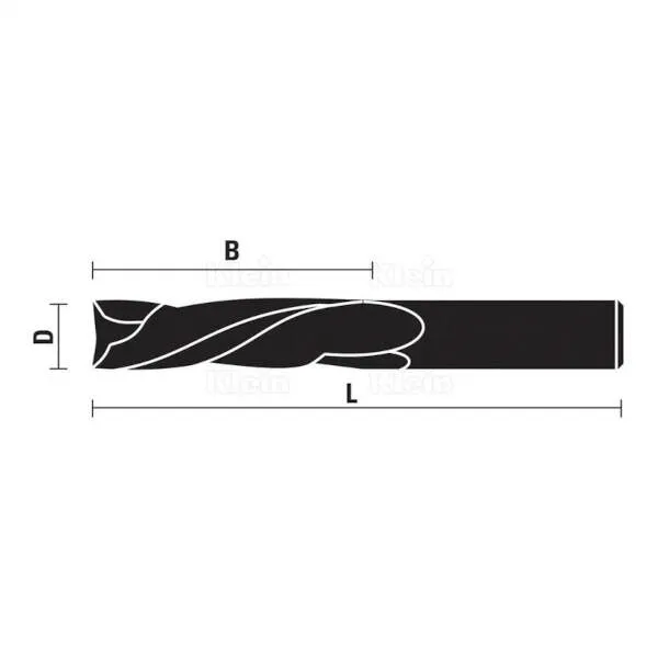 Frese HW integrale elica sinistra z2 rot sx T152.L