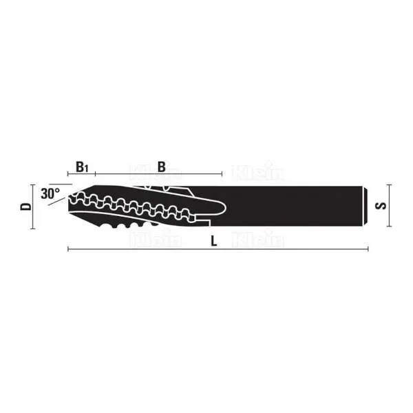 Frese HW integrale per forare z2 rompitruciolo T159