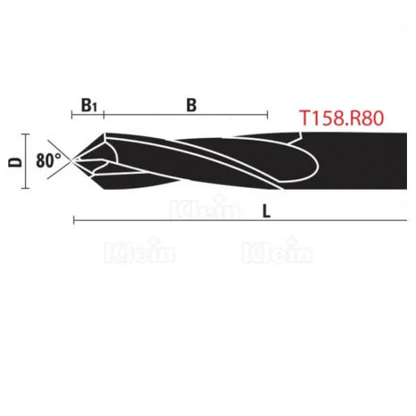 Frese HW integrale per forare z2 T158