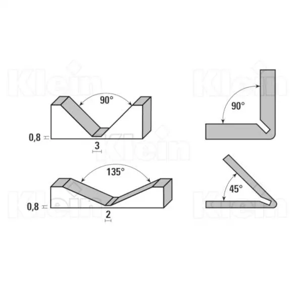 Frese HW integrale per lavorazioni alucobond z2 U181