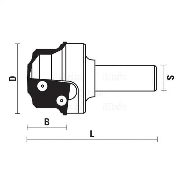 Frese HW per antine sagoma interna esterna z2 W160