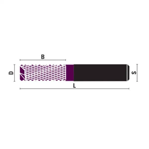 Frese in HW integrale per vetroresina - KleinDIA U130.KD