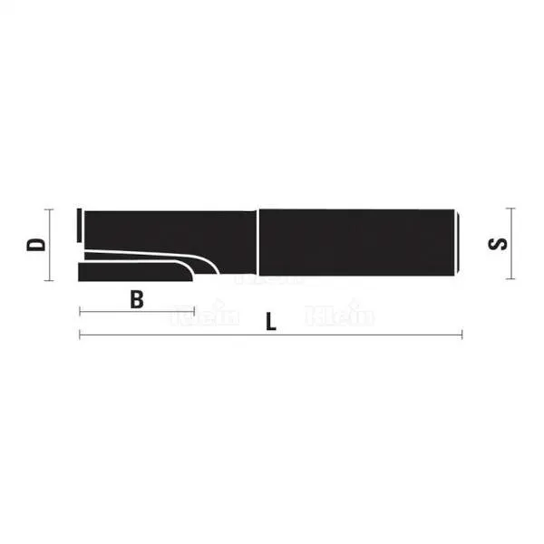 Frese PKD Klein per canali z2 X512