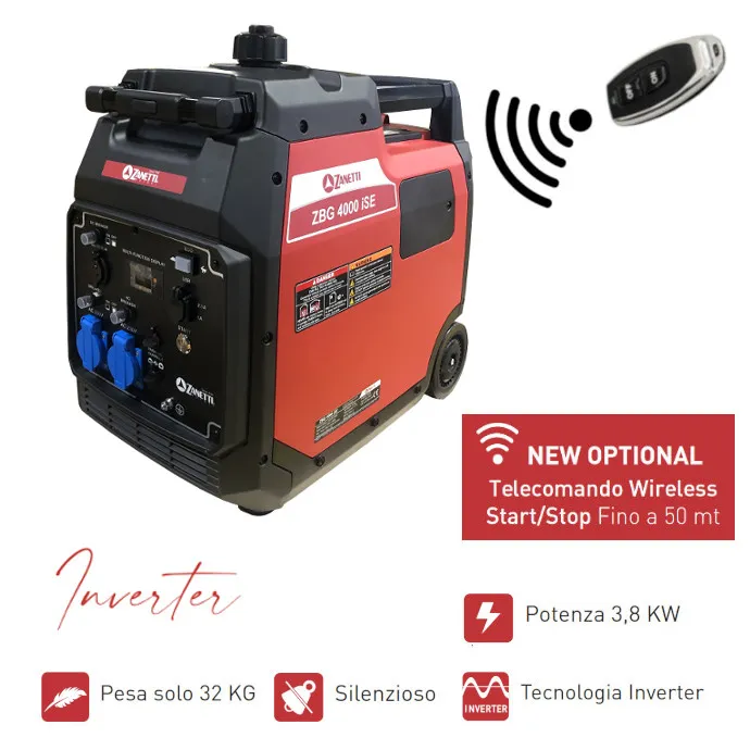 Generatore a benzina ZBG 4000 iSE Inverter