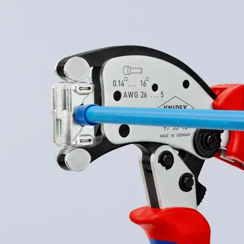 Pinza per terminali a bussola 97 53 18 Knipex Twistor
