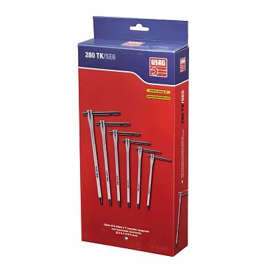 Serie 6 chiavi a T 280 TK/SE6