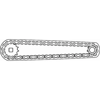 Prolunga a catena in alluminio 236 K 1/4