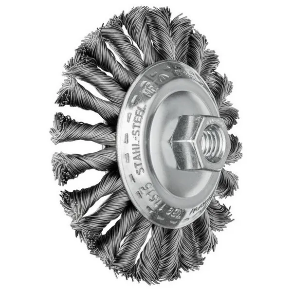 Spazzole coniche foro filettato PFERD KBG CT ST