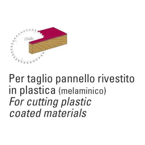 Lame circolari HW Klein FP incisori bordatrici squadratrici