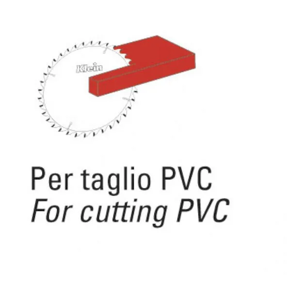 Lame circolari HW Klein LB per alluminio dente negativo