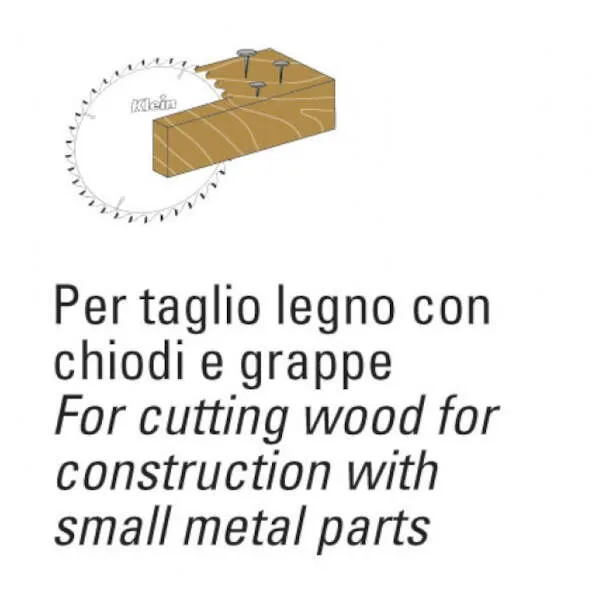 Lame circolari HW Klein GA per edilizia
