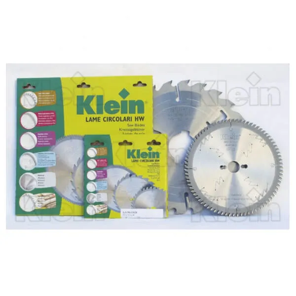 Lame circolari HW Klein MGS per plexiglass