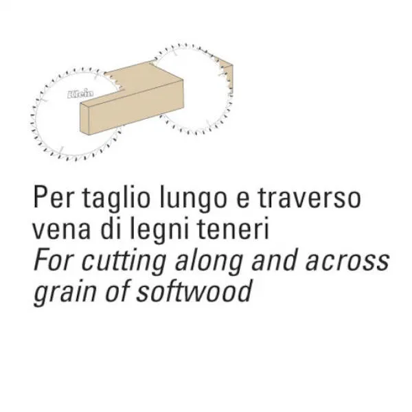 Lame circolari HW Klein DL per taglio travi