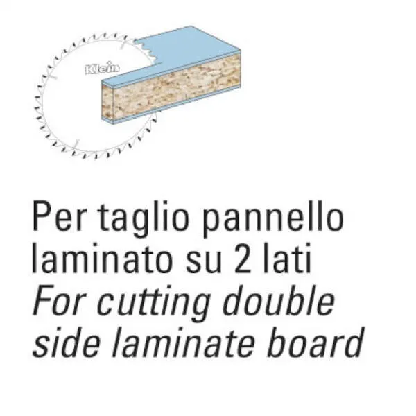 Lame HW Klein HBS per sezionatrici a dente alternato
