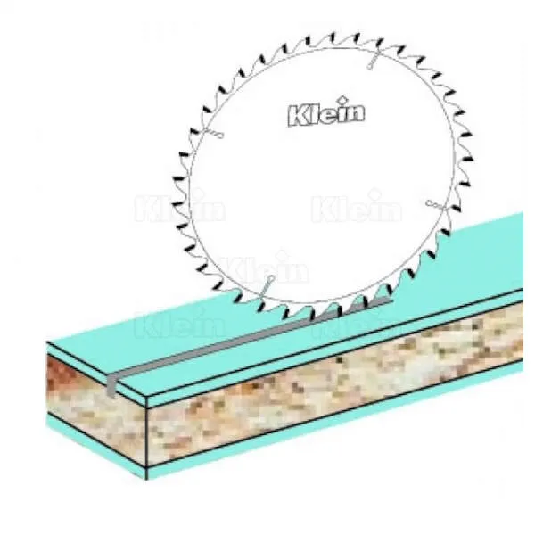 Lame incisore regolabile PKD Klein XFL