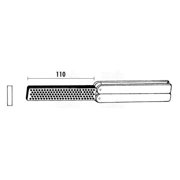 Lime diamantate con impugnatura ripieghevole FW