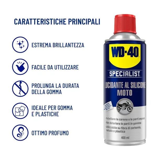 WD-40 Lucidante al silicone 400ml