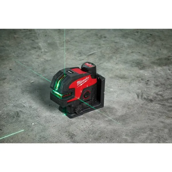 Laser lineari Verdi a due linee con 4 punti piombo M12 CLL4P