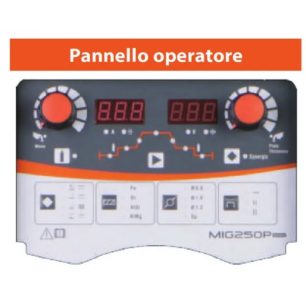 Saldatrice Inverter MIG/MMA Pulsata Jasic MIG250P Monofase