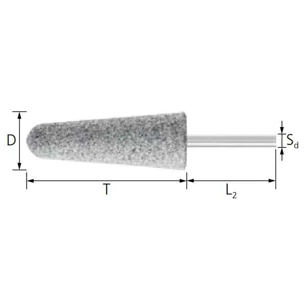 Mole PFERD Serie A CAST EDGE 6 x 40 mm