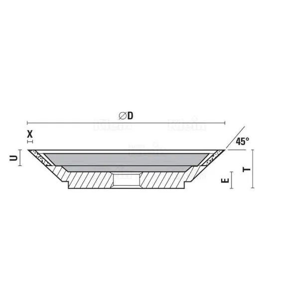 Mole per affilatura frese per pantografo X923