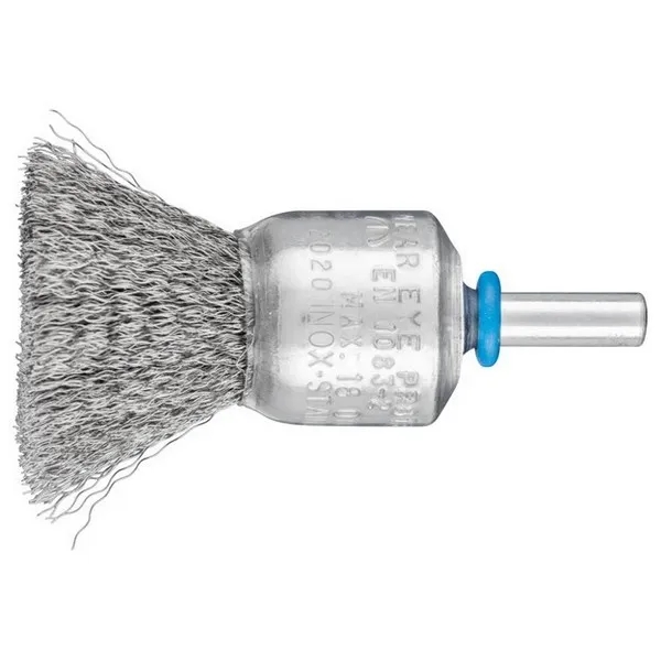 Spazzole a pennello con gambo PFERD PBU INOX