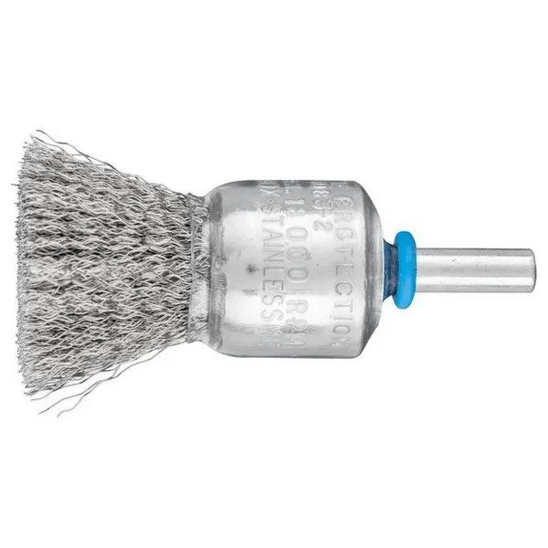 Spazzole a pennello con gambo PFERD PBU INOX