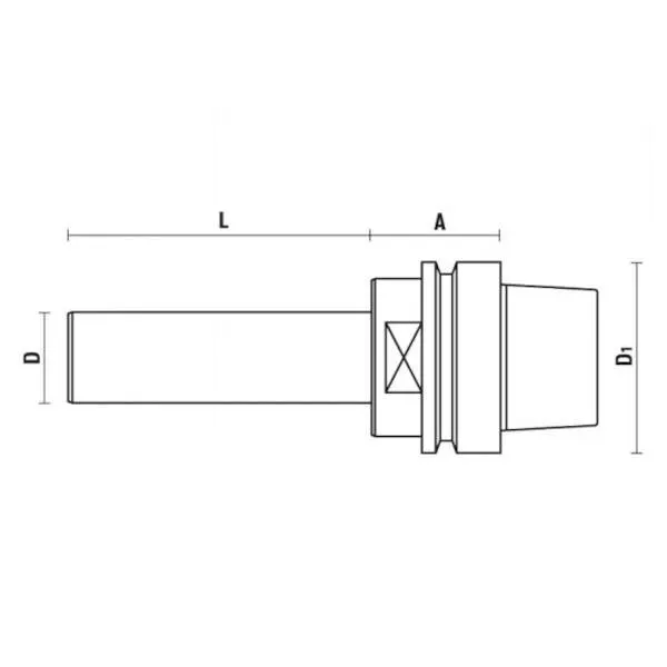 Portafrese cono hsk-63e
