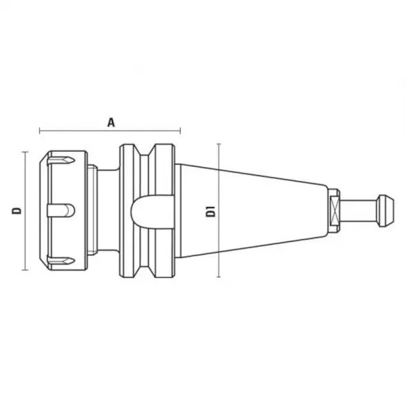 Portautensili cono bt 30 - bt 35 - bt 40
