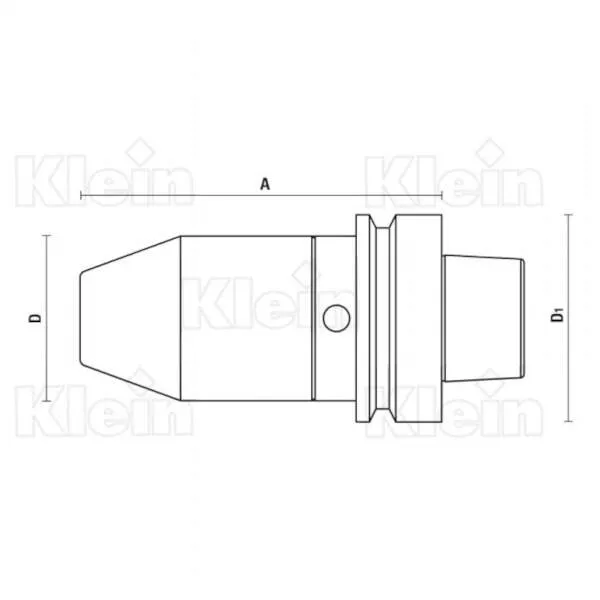 Portautensili cono hsk63f autoserrante