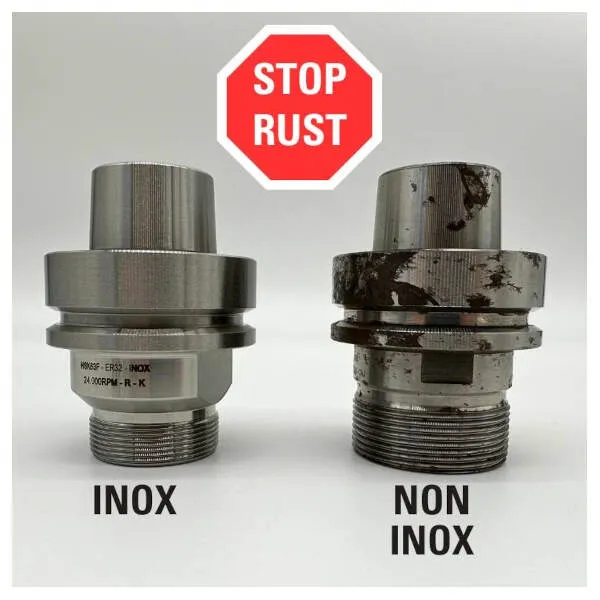 Portautensili inox cono hsk63f