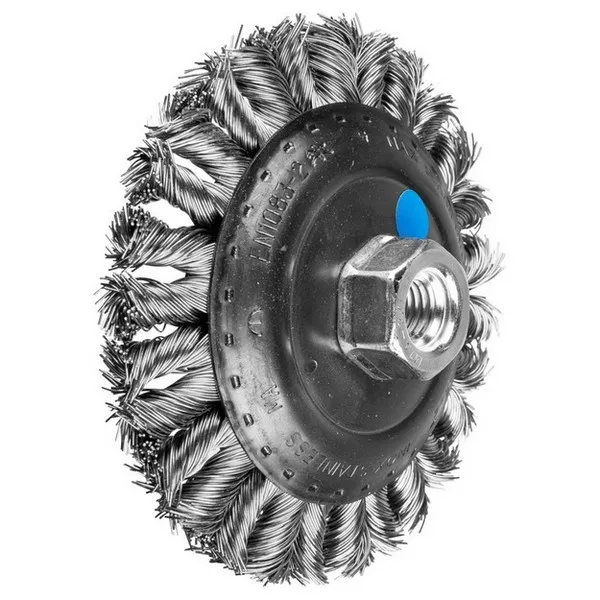 Spazzole coniche foro filettato PFERD KBG CT INOX