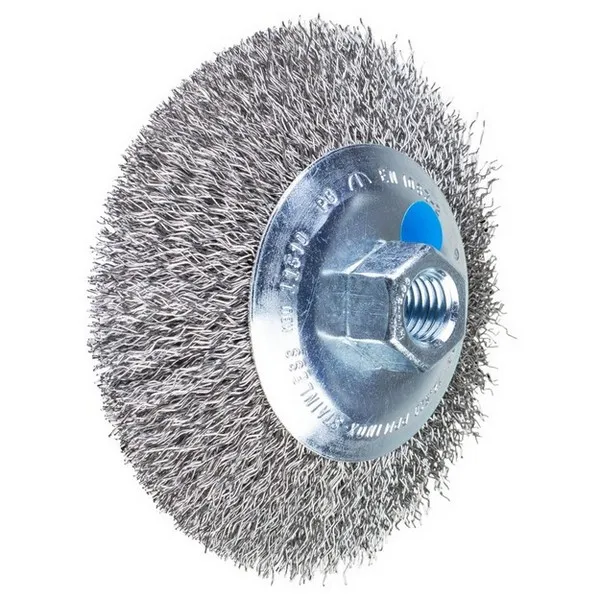 Spazzole coniche con foro filettato PFERD KBU INOX