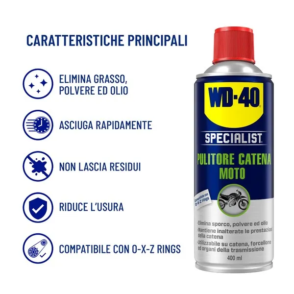 WD-40 Pulitore Catena 400 ml