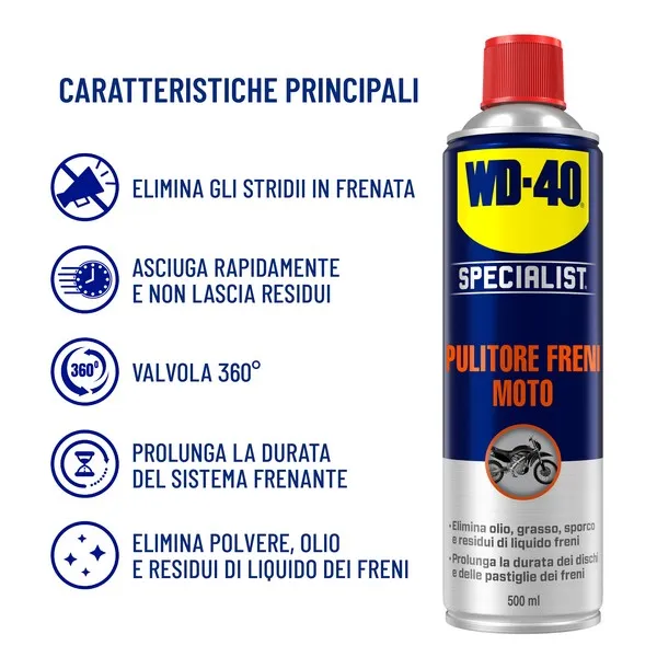 WD-40 Pulitore Freni 500 ml