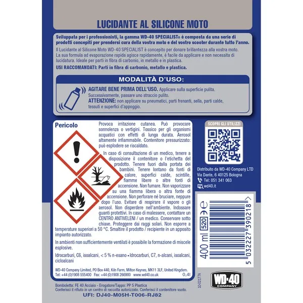 WD-40 Lucidante al silicone 400ml